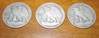 1934-D S SILVER 3 WALKING LIBERTY HALF DOLLAR, SMALL MINTMARK, FINE DETAILS 90%