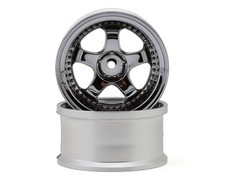 Lab Work Meister S1 110 Super High Traction 3-piece Drift Wheels Chrome 2