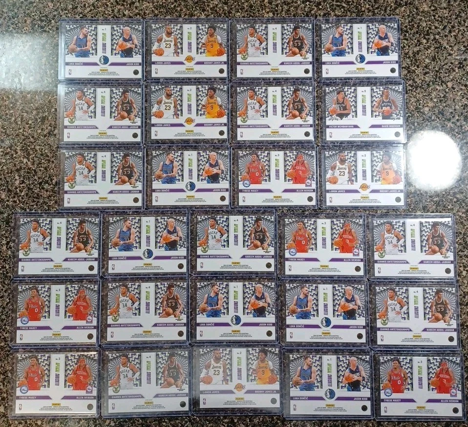 LOTE DE 26 2024-25 Panini Donruss Optic ILUSIONES ÓPTICAS Plata/Púrpura Holo/base Foto 4 de 4