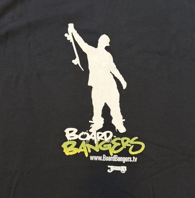 VTG Y2K Board Bangers TV Jaded Entertainment Skateboard Rap Promo T Shirt 3XL