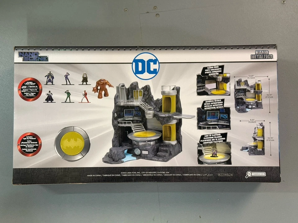 Batman Batcave Nano Scene 7 Die-Cast Figure Jada Toys - Image 3 of 3
