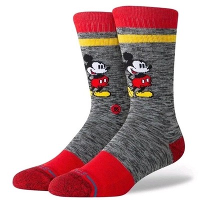 Stance x Disney Vintage Mickey Mouse Crew Socks Size Medium UK 5.5 - 7.5