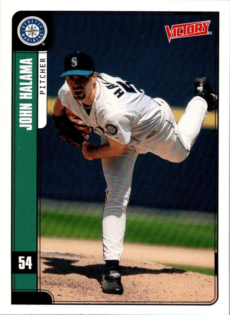 2001 Upper Deck Victory John Halama Seattle Mariners #101