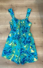 Playsuit Size 8 Turquoise Green Primark