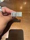 Silver Tone 100$ 2 Finger Ring Rectangle Signet Band Ring Size 11-12 Stainless  — photo 2