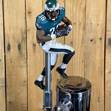 PHILADELPHIA EAGLES Beer Tap Handle Brian Westbrook Green Jersey NFL FOOTBALL
