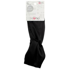 6 Pack Scunci Real Style U Got This Headwrap, Black