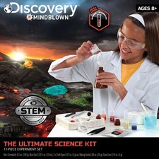 Discovery MINDBLOWN Ultimate 3-IN-1 Science Experiment STEM Kit - New - Ages 8