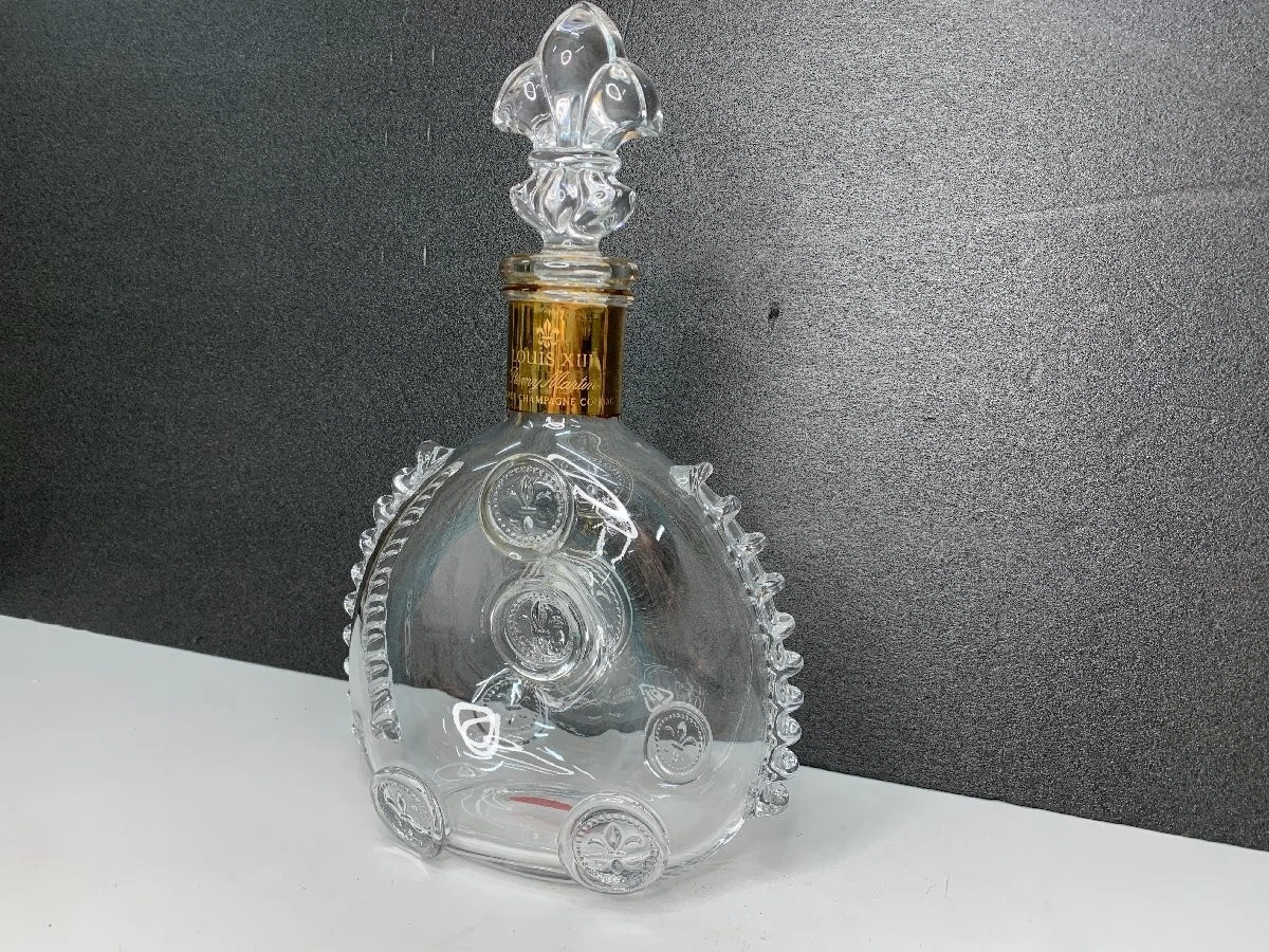 Remy Martin Louis XIII Cognac Empty Bottle and stopper Baccarat Crystal Decanter