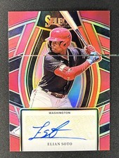 2024 Panini Select - Signature Selections Elian Soto #SS-ES Red Prizm /99