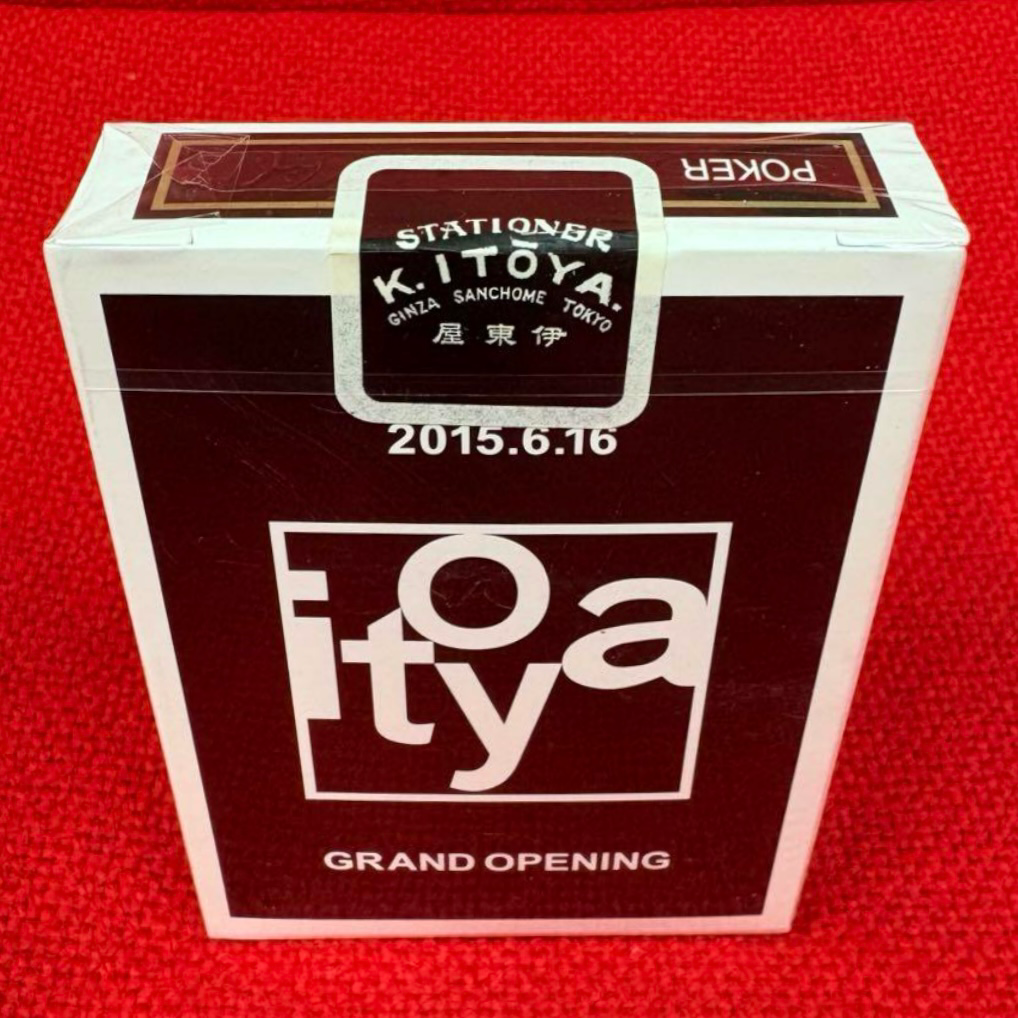 Bicycle GINZA ITOYA Playing Cards Inkstands Design Rare Deck