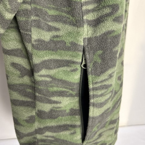 Boys Columbia Camouflage Camo Fleece Jacket Full Zip Youth Sz 14/16 - Picture 6 of 9