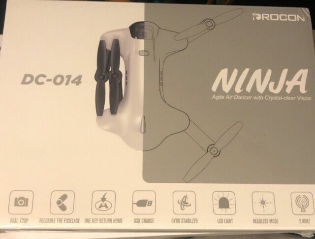 drocon ninja foldable drone