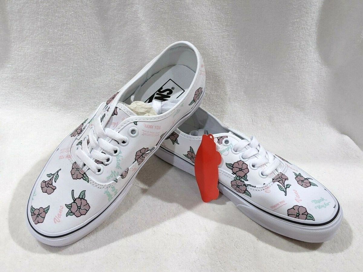 vans thank you floral