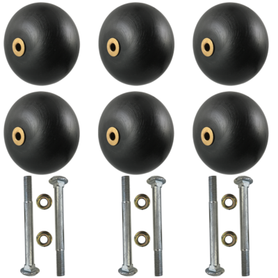 【J32426】GULLET / desert 6Pk Deck Wheel with Hardware for Scag Cheetah Cougar 481632 04003
