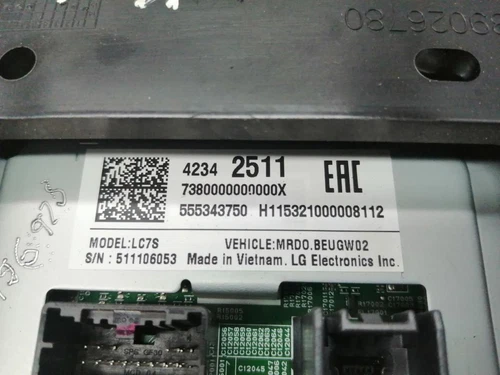 42342511 Multifunktionsdisplay für Opel Astra K Limousine 5P Business 2016 986928 - Bild 3 von 10