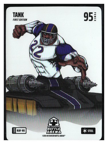 Bo Jackson Battle Arena Tank Derrick Henry Blizzard Steel Battlefoil