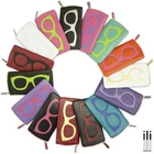 ILI Soft Real Leather Zipped Sunglasses Glasses Spectacle Case Pouch 6462