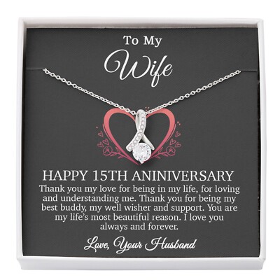 15th Anniversary Gift For Wife, 15 Year Anniversary Gifts, 15th