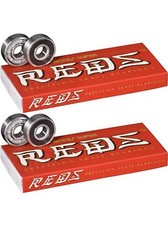 Bones Bearings Super Reds Skateboard and Longboard Bearings x2 8 Packs - NEW