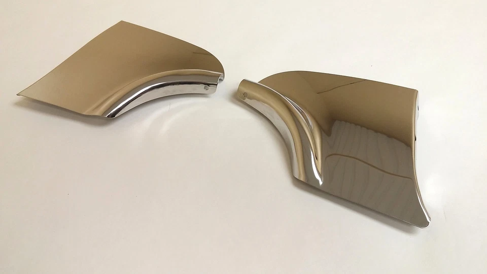 Chevy Belair 210 150 1956 guardabarros faldón almohadillas rasguños par Chevrolet Foto 2 de 3