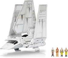 STAR WARS Micro Galaxy Squadron Tydirium Shuttle 7" Vehicle & Four 1" Figure New