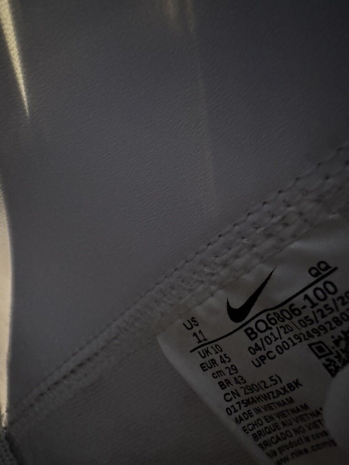 Size 11 - Nike Blazer Mid 77 Vintage White Black … - image 5