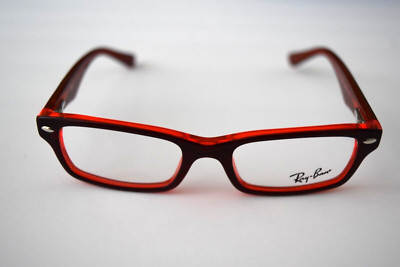 Ray-Ban Small Junior Burgundy Red Optical RB1530 3664 48-16-130 Eyeglasses A