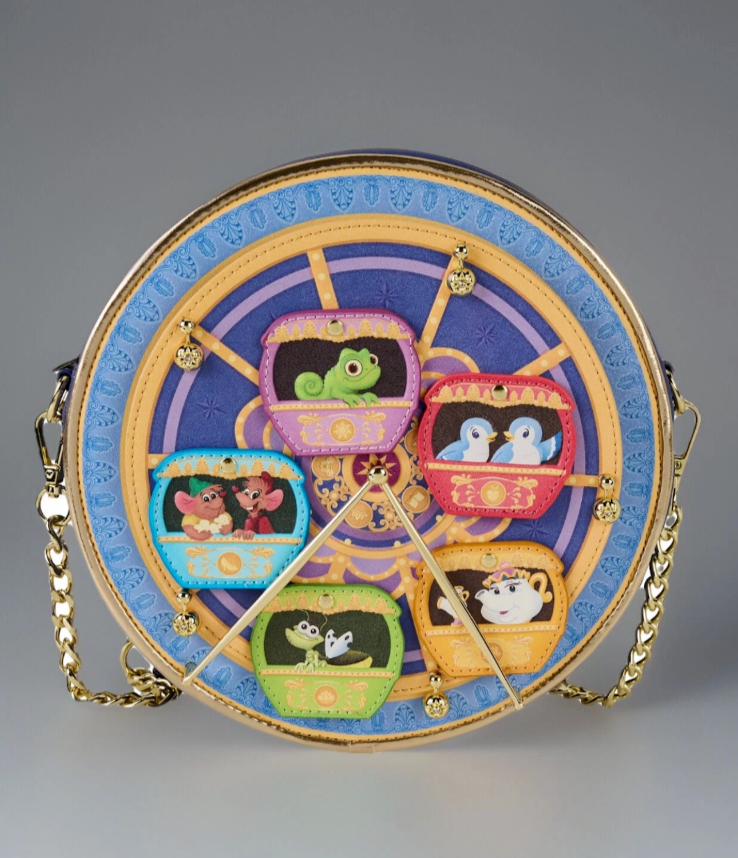 NWT Loungefly Disney Princess& Friends Rotating Carousel Crossbody Bag Disney Princess Carousel Crossbody Bag | Loungefly main image 2