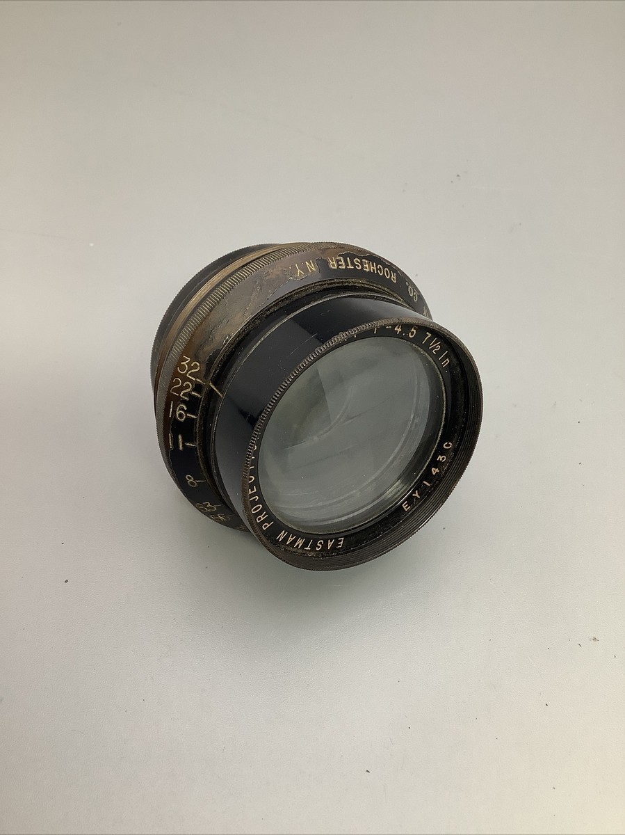 Eastman Projection Anastigmat Lens 7.5 Inches (190mm) f/4.5 | eBay