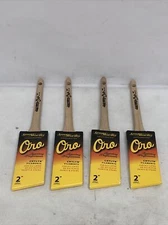 Lot Of (4) ArroWorthy Oro 2 in.   W Angle Paint Brush