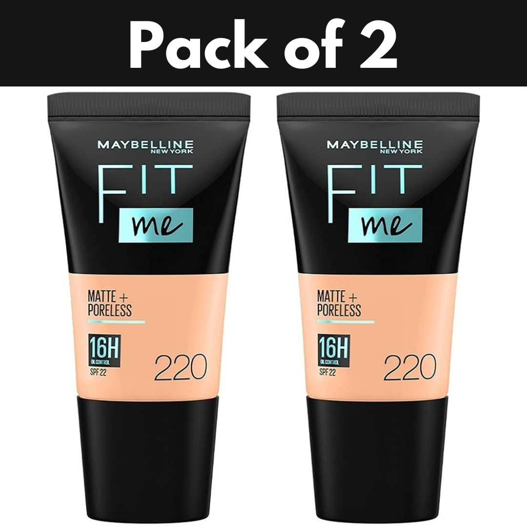 Maybelline Matte Poreless Liquid Foundation Natural Beige 18ml