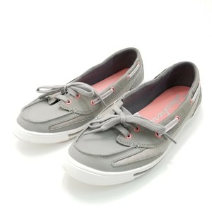 skechers boat shoes grey