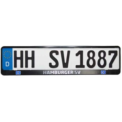 HSV Kennzeichenverstärker Nummernschildhalter Chrome 1 Stück HSV Fanartikel