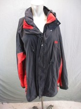 FILA Size XXL Mens 100% Nylon Snap Full Zip Stand Collar Pocket Ski Jacket 747