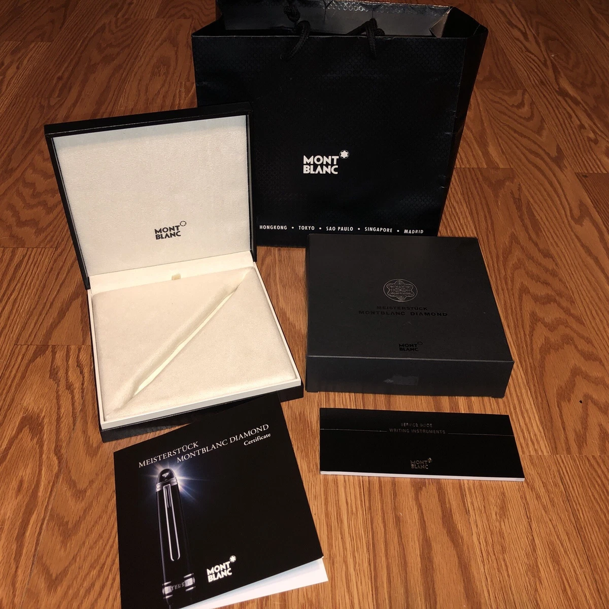 Montblanc meisterstuck diamond rollerball pen cheap