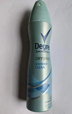 Degree MotionSense Dry Spray Antiperspirant, Shower Clean 3.8 oz