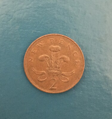 Genuine 2p 1971 New Pence Coin - Rare and Collectable, 2 Pence