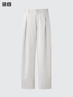 ASK availability first) UNIQLO Tuck wide pants new | eBay