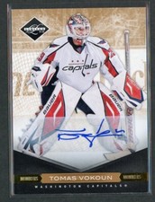 2011-12 Limited Monikers Gold Autograph #196 Tomas Vokoun 11/25 *18258