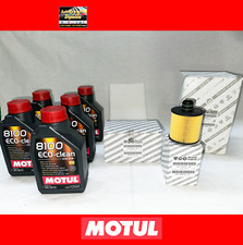 KIT TAGLIANDO ORIGINALE ALFA ROMEO GIULIETTA 1.6 2.0 MJT ADBLUE MOTUL 0W20 FILTR