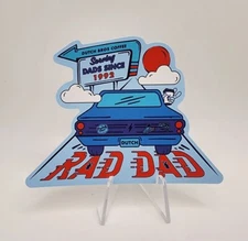 *NEW* Dutch Bros Sticker Fathers Day 2024 RAD DAD Car Sign