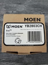 MOEN Eva Single Robe Hook in Chrome