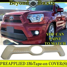 For 2012-13 2014 2015 Toyota Tacoma UNPAINTED Grille Grill COVER OVERLAY INSERT