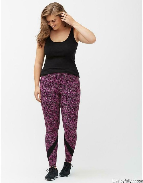 LANE BRYANT Livi Active Signature Stretch Spliced Yoga Pants eBay