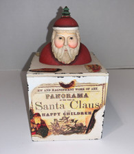 Decorative Square Box with Santa Head Handle ...