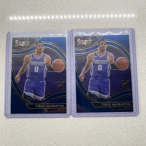 2020-21 Panini Select - 2 Courtside Tyrese Haliburton #289 Blue RC🔥