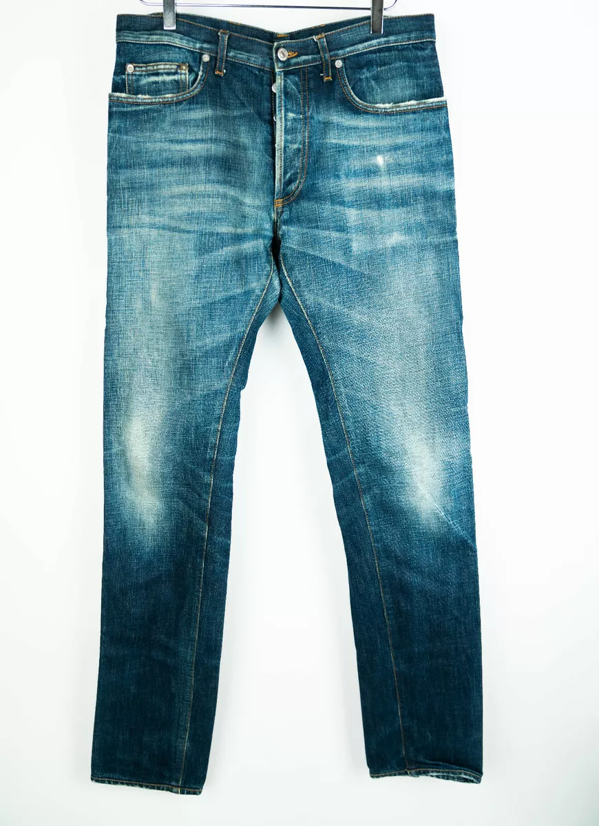 DIOR HOMME Deep Diving Silver Waxed Denim jeans Sz 30 eBay #40 DIOR HOMME Deep Diving Silver Waxed Denim jeans Sz 30 eBay