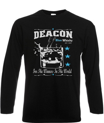Steely Dan Hommage T-Shirt Diakon Blau Donald Fagen Langarm Original Design