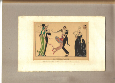 la Folie du Jour George Barbier Journal 1913 Mode